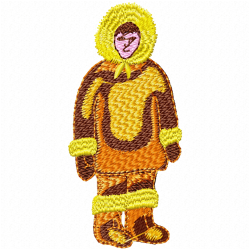 Characters Embroidery Design 3
